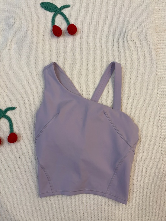lululemon athletica Tops - Lululemon Lilac Everlux Asymmetrical Tennis Tank Top 🫧